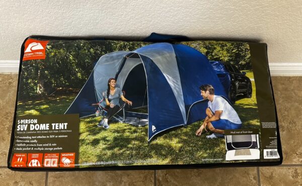 Ozark Trail, 5-Person SUV Dome Tent, 9' x 9' x 84”, 23.7 lbs - Image 12