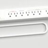 Greenlite Tier 1 Advanced Power Strip, 7-Outlet Surge Protector, Smart Energy Saving Power Bar, White - Image 2