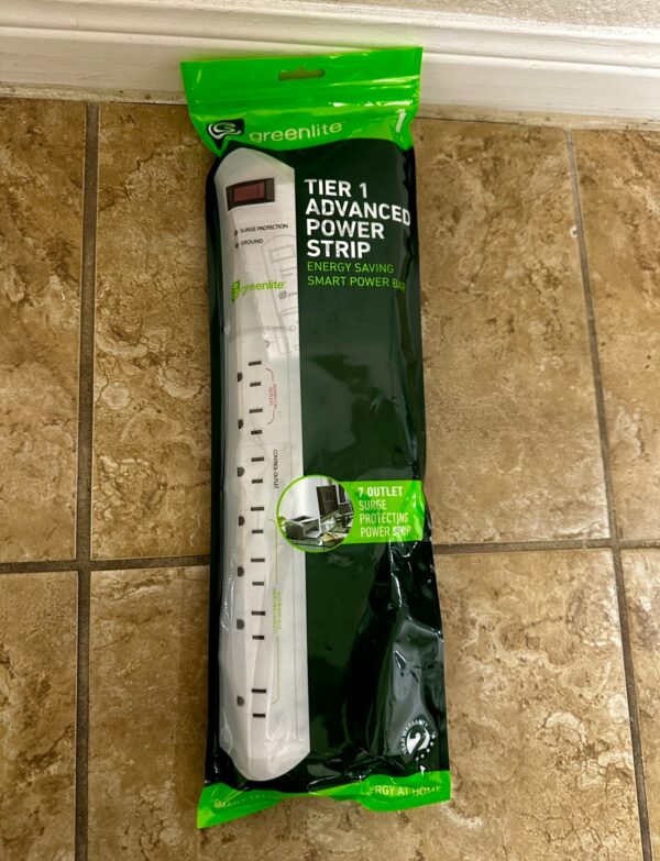 Greenlite Tier 1 Advanced Power Strip, 7-Outlet Surge Protector, Smart Energy Saving Power Bar, White - Image 9