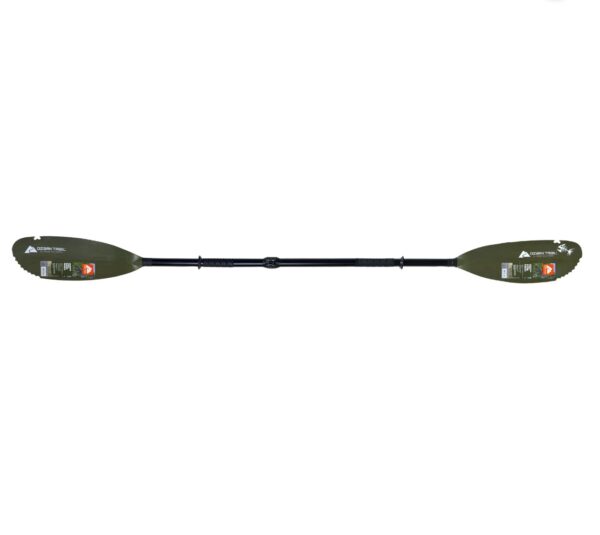 Ozark Trail Adjustable Aluminum Fishing Kayak Paddle, 86.6" - 90.6", Green - Image 2