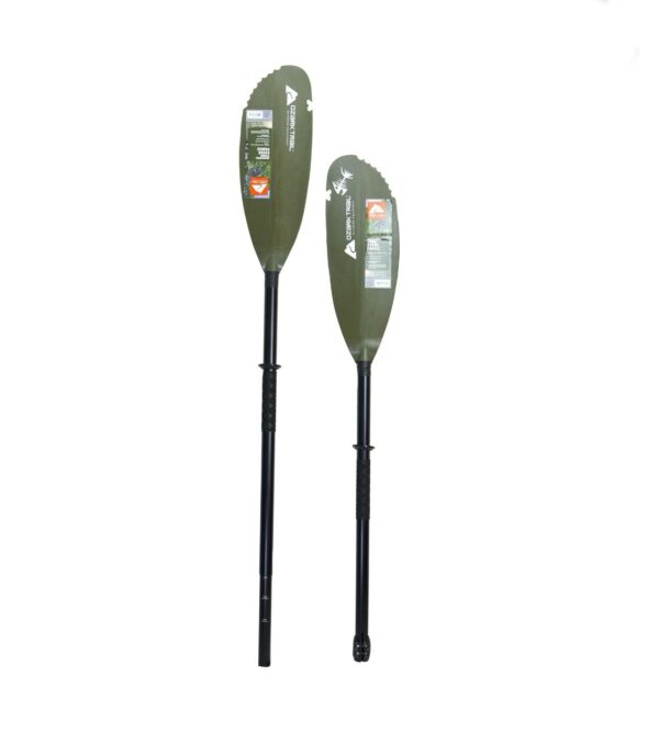 Ozark Trail Adjustable Aluminum Fishing Kayak Paddle, 86.6" - 90.6", Green - Image 8