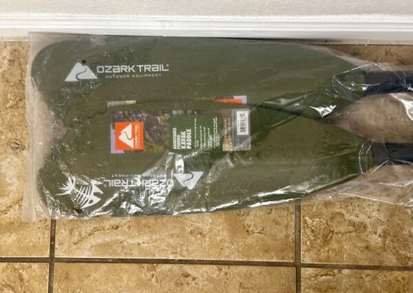 Ozark Trail Adjustable Aluminum Fishing Kayak Paddle, 86.6" - 90.6", Green - Image 10