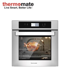 thermomate 24" Electric Built-in Wall Oven 2.6 Cu.Ft. Convection Ovens, Sensor, stainless steel