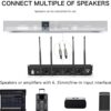 MicrocKing UHF Wireless Microphone System Cordless Lapel/Headset/Lavalier Mic(4 Bodypacks) - Image 6