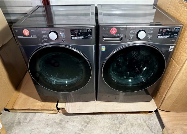 LG TurboWash 360 5-cu ft High Efficiency Stackable Steam Cycle Smart Front-Load Washer and dryer - Image 13