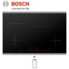 Bosch 800 Series Smart 30-in 4 burners Black with Stainless Steel Strip induction Cooktop