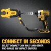 DEWALT 20-Volt MAX Lithium-Ion Cordless 1/4 in Impact Driver and IMPACT CONNECT Copper Pipe Cutter - Image 9
