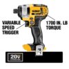 DEWALT 20-Volt MAX Lithium-Ion Cordless 1/4 in Impact Driver and IMPACT CONNECT Copper Pipe Cutter - Image 3