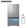 Samsung Standard-Depth Mega Capacity 32-cu ft 3 -Door Smart French Door Refrigerator Stainless Steel