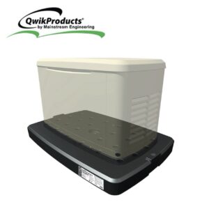 QwikProducts Qwikpad for Generators Universal- Generac/Honeywell/Kohler Base pad