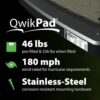 QwikProducts Qwikpad for Generators Universal- Generac/Honeywell/Kohler Base pad - Image 5