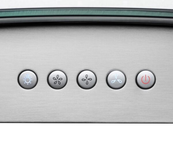AKDY 30 inch Convertible 400-CFM Stainless steel Island Range Hood with Charcoal Filter - Image 9
