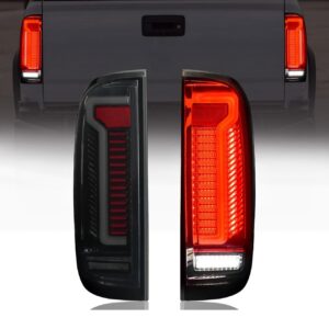 Full LED Tail Lights for Chevrolet Colorado 2015-2022 Rear Light Assembly Driver & Passenger Side