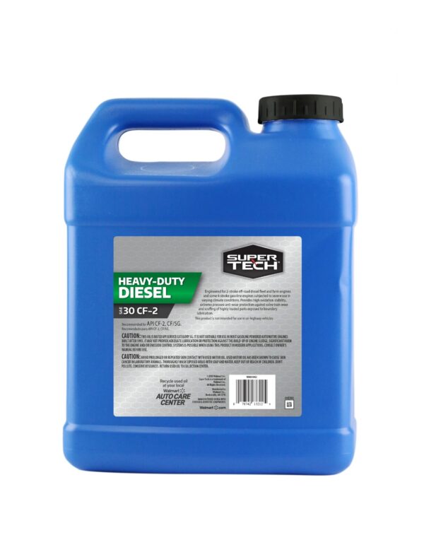 Super Tech Heavy Duty SAE 30 Motor Oil, 2 Gallons - Image 2