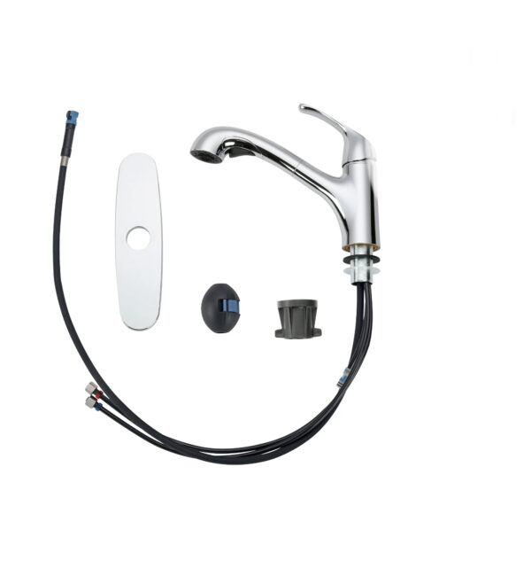 Mainstays Pull Out Kitchen Faucet in Chrome - Image 2