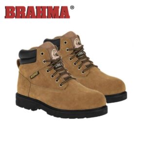 Brahma Men's Alpha Waterproof 6" Steel Toe Work Boots. Size 7.5