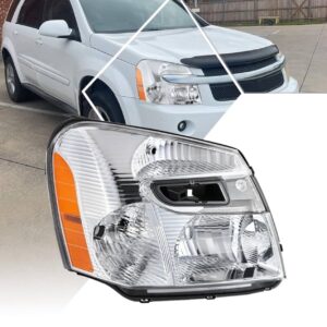 TYC Right Driver Side Headlight Assembly Compatible with 2005,2006,2007,2008,2009 Chevrolet Equinox