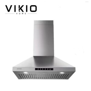VIKIO 30 inch Convertible 980-CFM Stainless steel Wall-Mounted Range Hood with Charcoal Filter