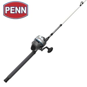 PENN Prevail® Surf Spinning Rod, 12' Heavy Fishing Rod, 2 Piece with Spincast Reel 808 Saltwater