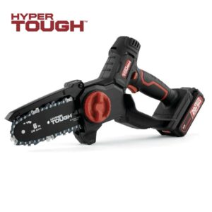 Hyper Tough 20-Volt 6-inch Mini Chainsaw with Battery and Charger, HT13-401-003-03