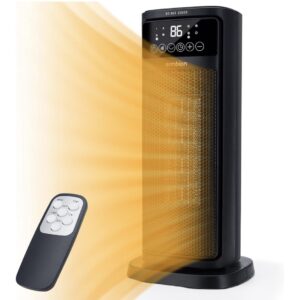 SONBION Smart Space Heater, Voice Control Heater, 1500W Fast Heating Electric Heater with Remote