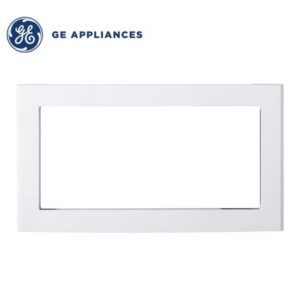 GE 30 in. in x 18.9-in Built-in / Countertop Microwave Trim kit (White)
