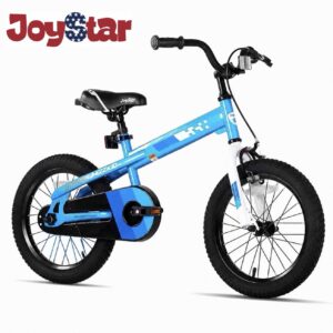 JOYSTAR 16 Inch Kids Bike with Handbrake for Ages 4-8 Years Old Boys and Girls, Blue