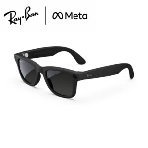 Ray-Ban Meta (Gen 1), Wayfarer Large, Matte Black, Polarized Gradient Graphite Lenses