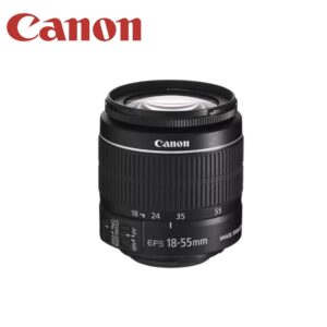 Canon EF-S 18-55mm f/3.5-5.6 III Zoom Lens – Fits Canon EOS DSLR Cameras