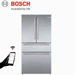 Bosch Counter-Depth 800 Series Smart 21-cu ft 36-in Wide with Ice Maker(Stainless steel ENERGY STAR
